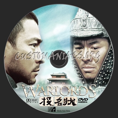 Warlords dvd label