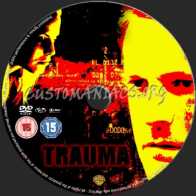 Trauma dvd label
