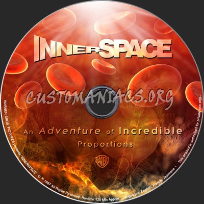 Innerspace dvd label