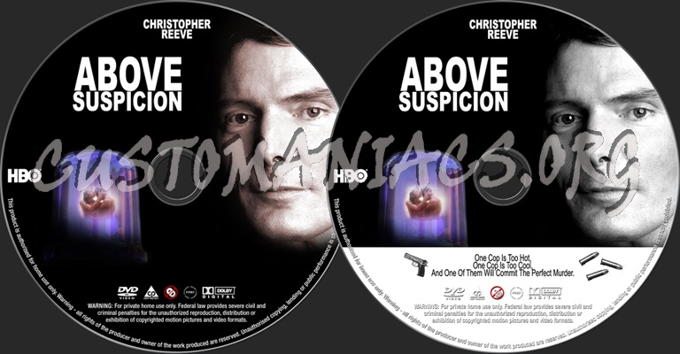 Above Suspicion dvd label