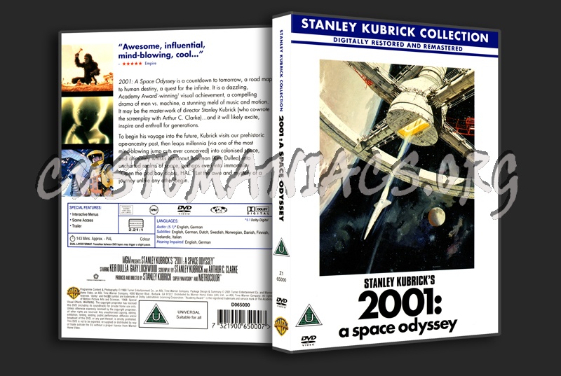 2001 A Space Odyssey dvd cover