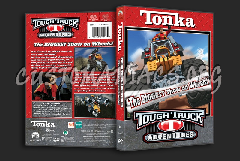 Tonka Tough Truck Adventures dvd cover