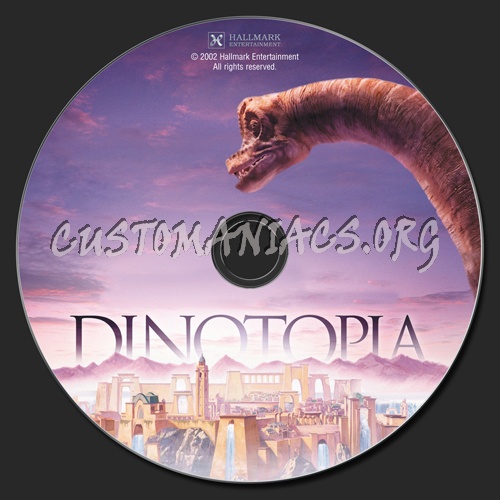 Dinotopia dvd label