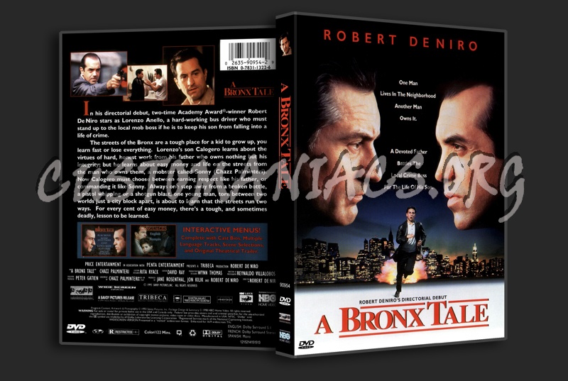 A Bronx Tale dvd cover