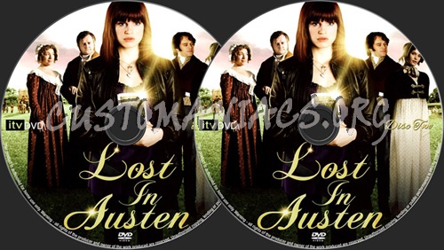 Lost in Austen dvd label