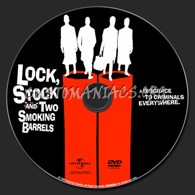 Lock, Stock and Two Smoking Barrels dvd label