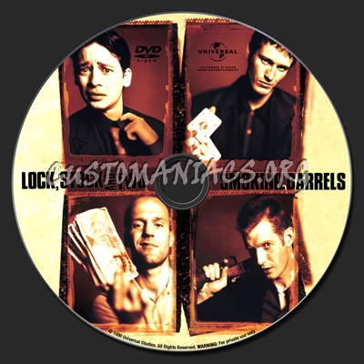 Lock, Stock and Two Smoking Barrels dvd label