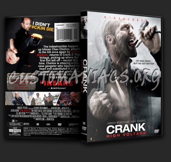 Crank 2 : High Voltage dvd cover