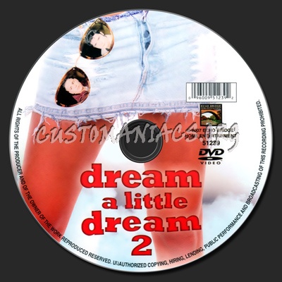 Dream A Little Dream 2 dvd label