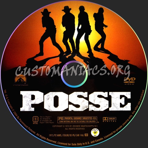 Posse dvd label