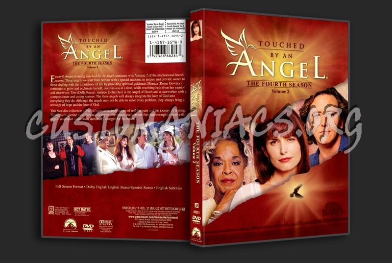 Touched By An Angel Season 4 Volume 2 dvd cover