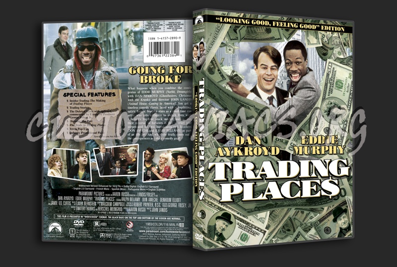 Trading Places dvd cover