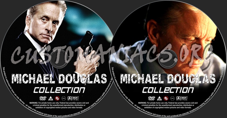 Michael Douglas Collection dvd label