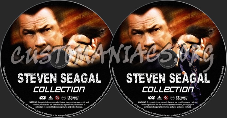 Steven Seagal Collection dvd label