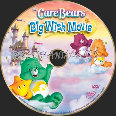 The Care Bears-Big Wish Movie dvd label