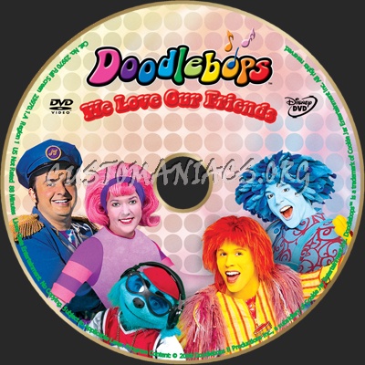 Doodlebops-We Love Our Friends dvd label