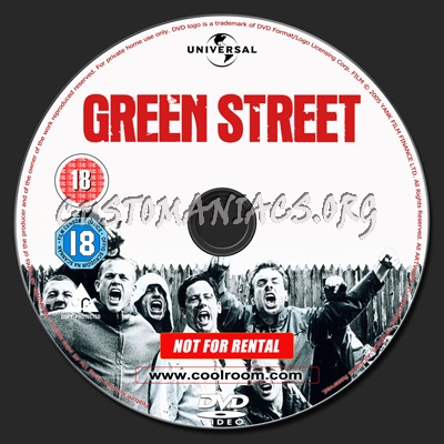 Green Street dvd label