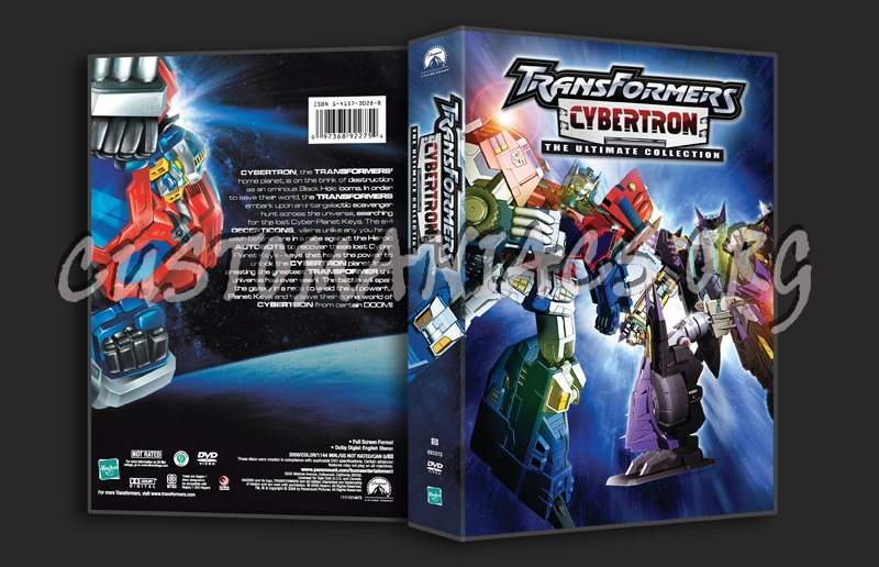 Transformers Cybertron The Ultimate Collection dvd cover