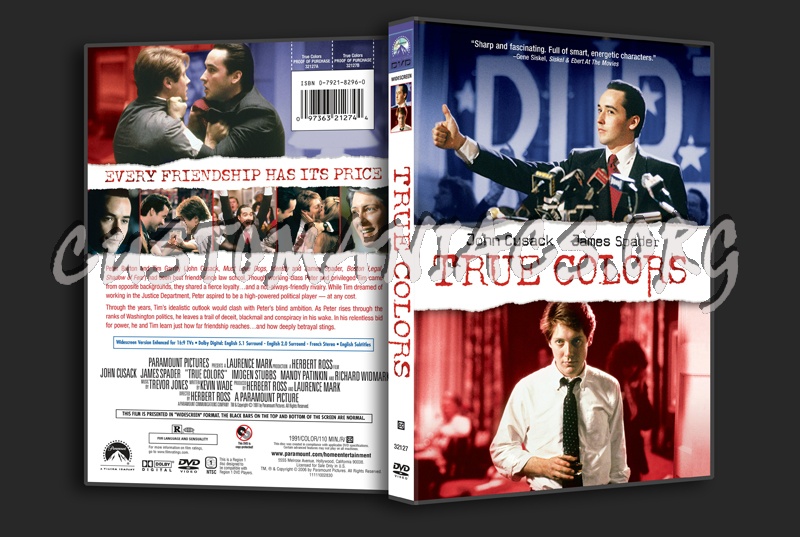 True Colors dvd cover