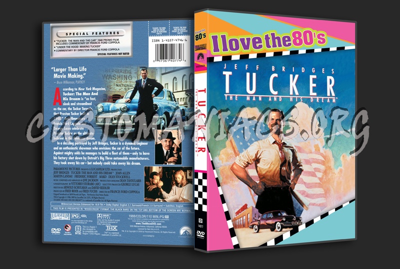 Tucker  The Man and his Dream dvd cover