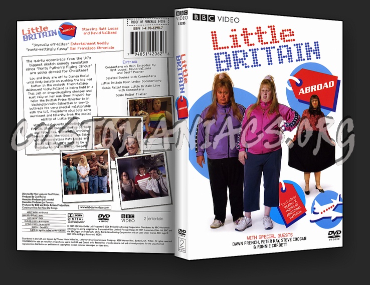 Little Britain Abroad dvd cover