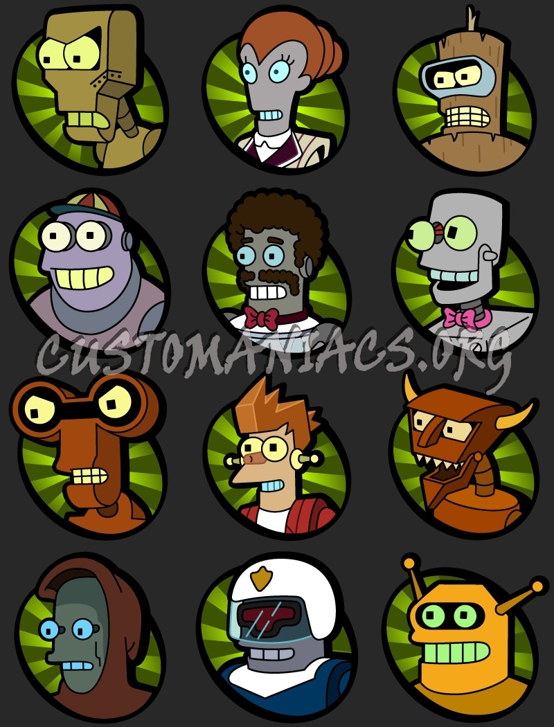 Futurama ROBOTS Collection 