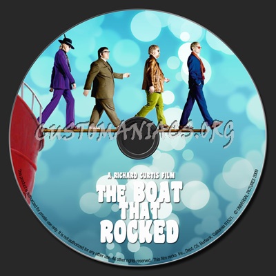 The Boat that Rocked dvd label