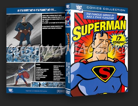 Superman - Fleischer Cartoon dvd cover