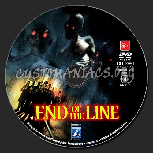 End Of The Line dvd label