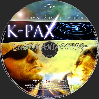 K-pax dvd label