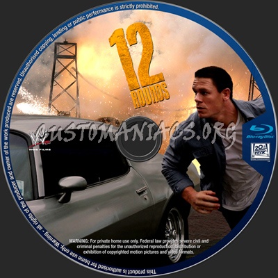12 Rounds blu-ray label