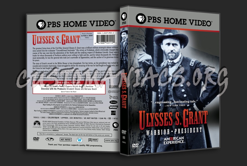 Ulysses S. Grant dvd cover