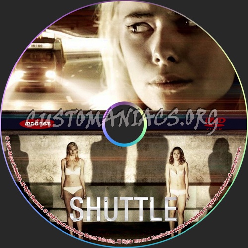 Shuttle dvd label