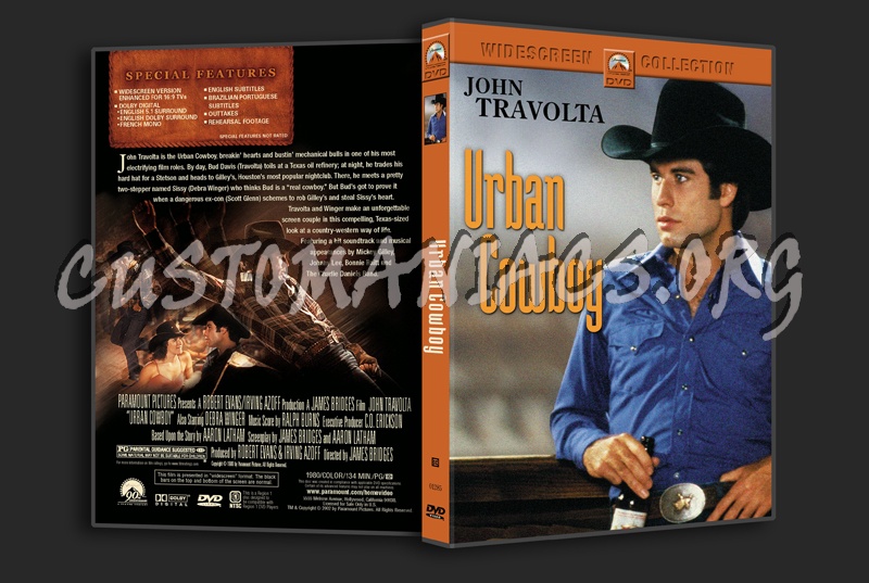 Urban Cowboy dvd cover