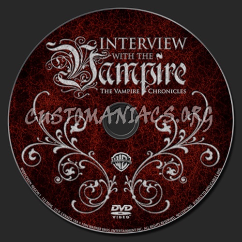 Interview with the Vampire dvd label