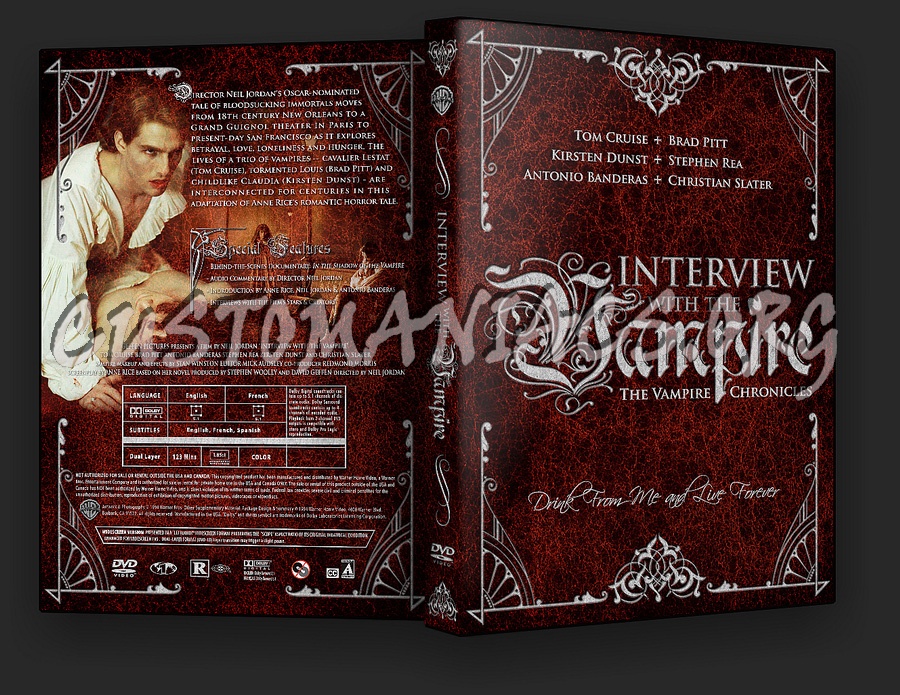 Interview with the Vampire dvd cover