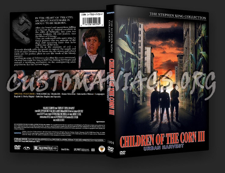 Children Of The Corn 3 dvd cover