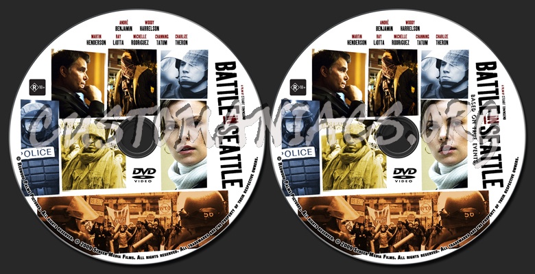 Battle in Seattle dvd label