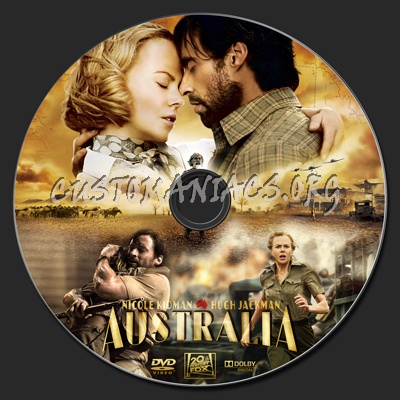 Australia dvd label