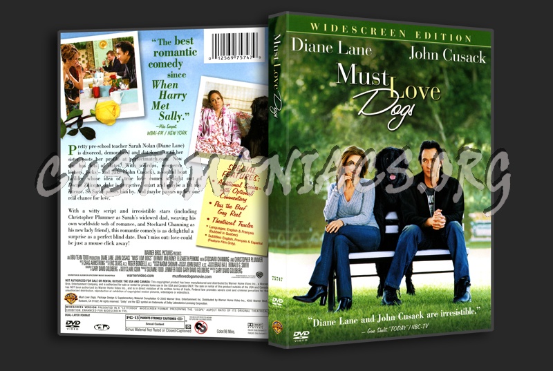 Must Love Dogs dvd cover