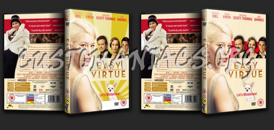 Easy Virtue dvd cover