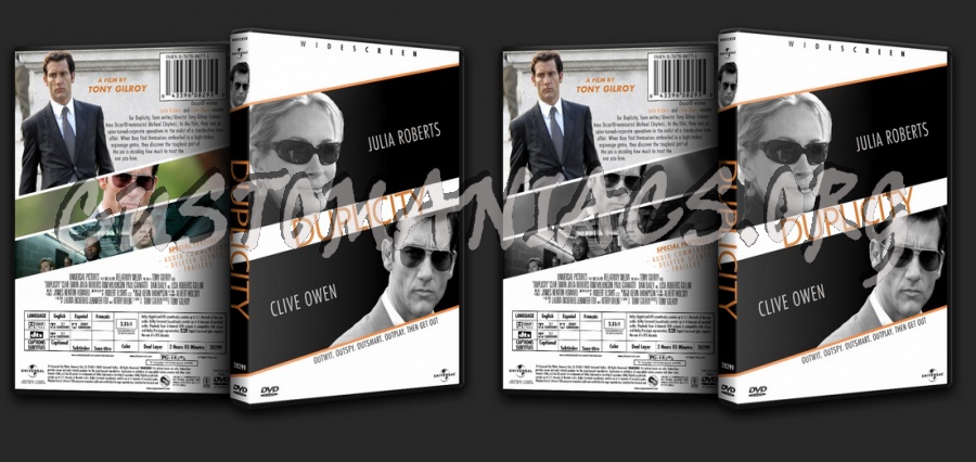 Duplicity dvd cover