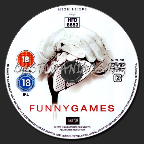 Funny Games dvd label
