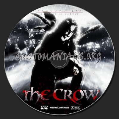 The Crow dvd label