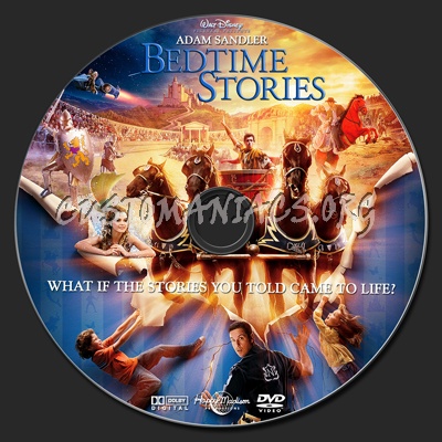 Bedtime Stories dvd label