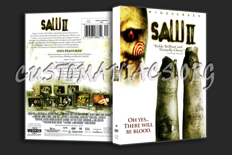 Saw II dvd cover