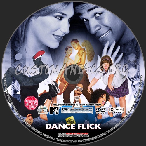 Dance Flick dvd label