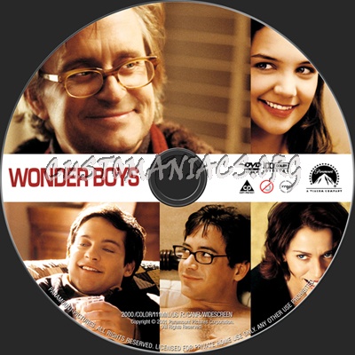 Wonder Boys dvd label