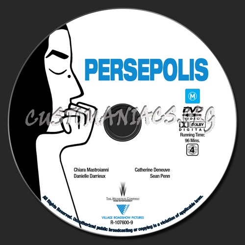 Persepolis dvd label