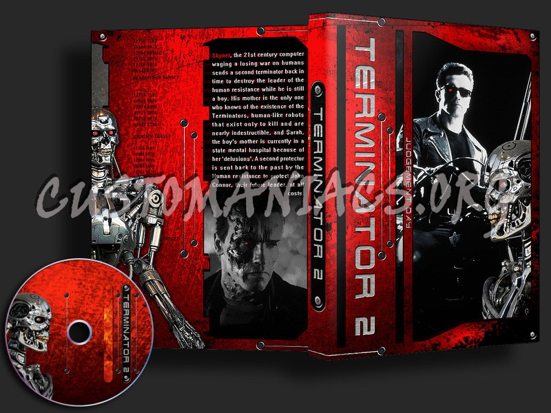 Terminator 2 : Judgment Day dvd cover
